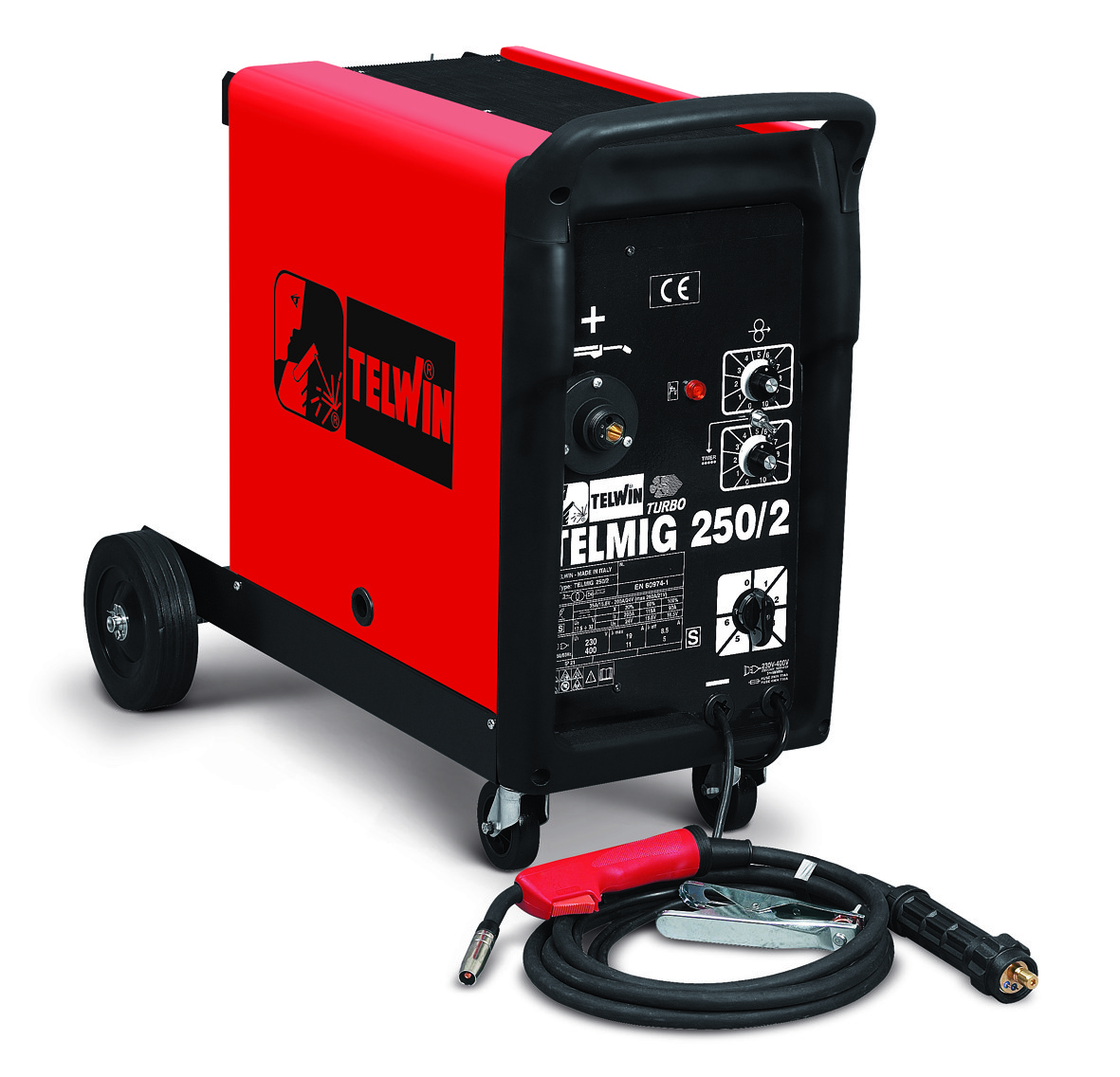 Сварочный полуавтомат Telwin TELMIG 250/2 TURBO 400V
