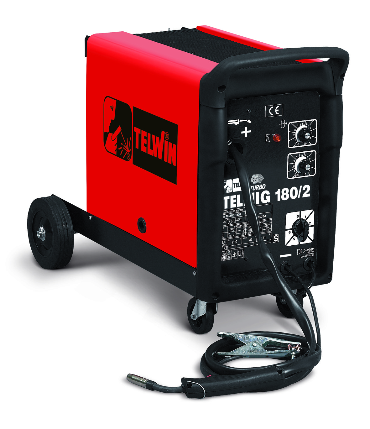 Сварочный полуавтомат Telwin TELMIG 180/2 TURBO 230V
