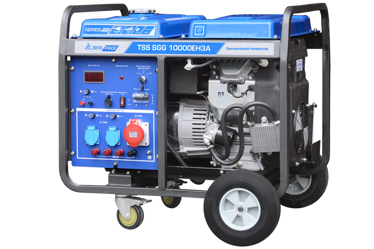 Бензогенератор TSS SGG 10000EH3A с АВР
