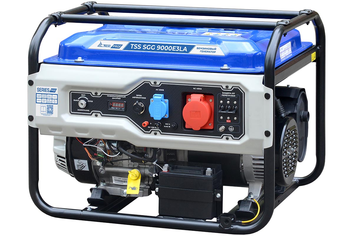 Бензогенератор TSS SGG 9000E3LA с АВР
