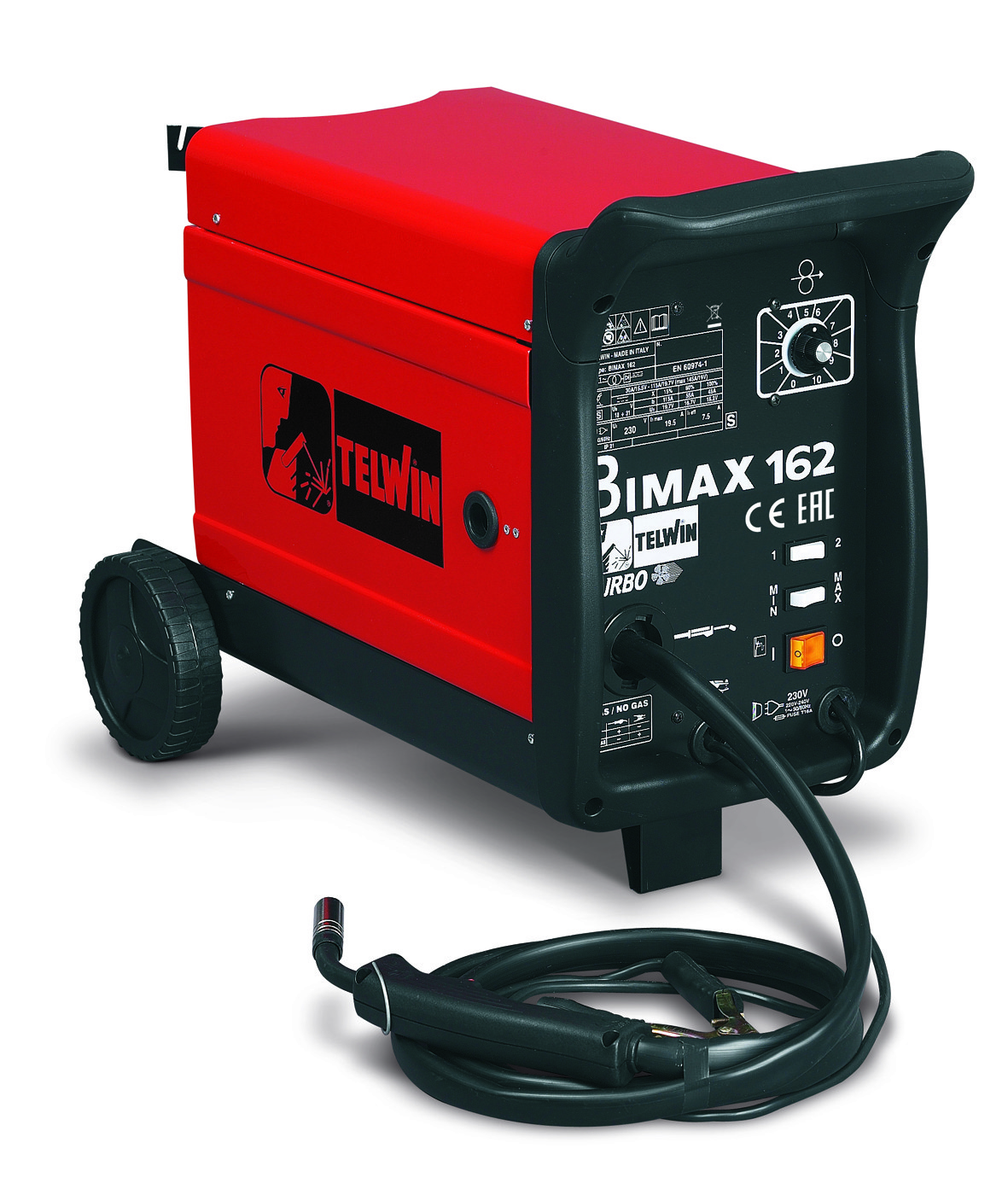 Сварочный полуавтомат Telwin BIMAX 162 TURBO 230V
